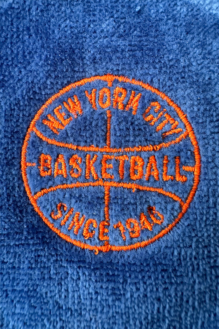 Special Edition NYC Basketball Blue and Orange Blazer for Men